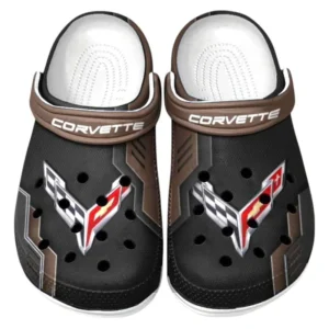 Car Fans Gift Crocs, Clogs All Over Print Gift For Car Owner CAR185031525246 - Brown