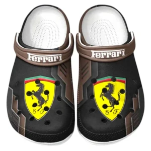 Sport Car Fans Gift Crocs, Clogs All Over Print Gift For Sport Car Owner CAR185031525258 - Brown