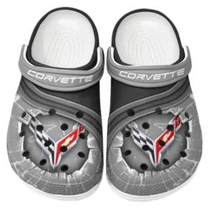 Car Fans Gift Crocs, Clogs All Over Print Gift For Car Owner CAR188032025116 - Gray