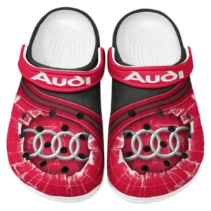 Car Fans Gift Crocs, Clogs All Over Print Gift For Car Owner CAR188032025120 - Red