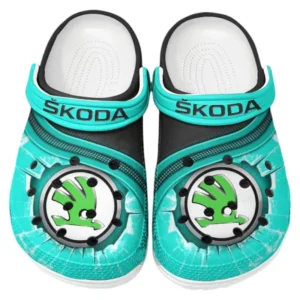 Car Fans Gift Crocs, Clogs All Over Print Gift For Car Owner CAR188032025122 - Cyan