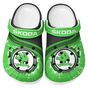 Car Fans Gift Crocs, Clogs All Over Print Gift For Car Owner CAR188032025122 - Green