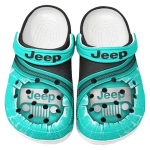 Truck Fans Gift Crocs, Clogs All Over Print Gift For Truck Owner CAR188032025129 - Cyan