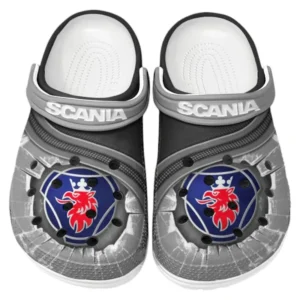 Truck Fans Gift Crocs, Clogs All Over Print Gift For Truck Owner CAR188032025136 - Gray