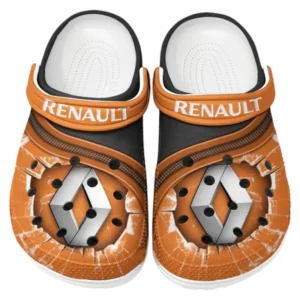 Car Fans Gift Crocs, Clogs All Over Print Gift For Car Owner CAR188032025143 - Orange