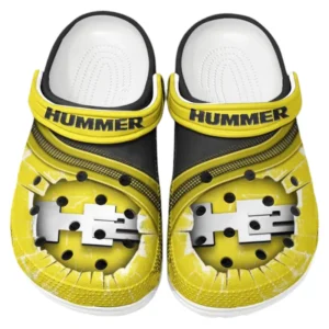 Car Fans Gift Crocs, Clogs All Over Print Gift For Car Owner CAR188032025146 - Yellow