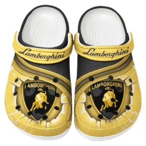 Speed Car Fans Gift Crocs, Clogs All Over Print Gift For Speed Car Owner CAR188032025150 - Yellow