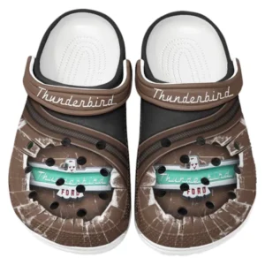 Car Fans Gift Crocs, Clogs All Over Print Gift For Car Owner CAR188032025155 - Brown