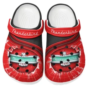 Car Fans Gift Crocs, Clogs All Over Print Gift For Car Owner CAR188032025155 - Red