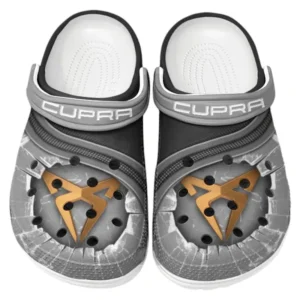 Car Fans Gift Crocs, Clogs All Over Print Gift For Car Owner CAR188032025162 - Gray