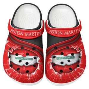 Car Fans Gift Crocs, Clogs All Over Print Gift For Car Owner CAR188032025163 - Red