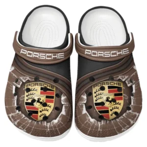 Car Fans Gift Crocs, Clogs All Over Print Gift For Car Owner CAR188032025167 - Brown