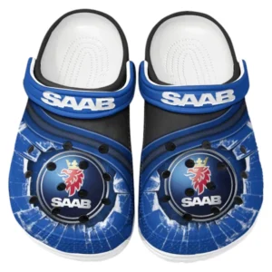 Car Fans Gift Crocs, Clogs All Over Print Gift For Car Owner CAR188032025169 - Blue