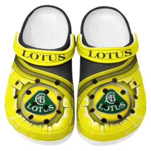 Car Fans Gift Crocs, Clogs All Over Print Gift For Car Owner CAR188032025173 - Yellow
