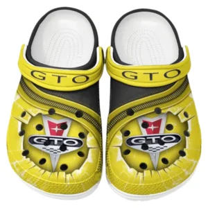 Car Fans Gift Crocs, Clogs All Over Print Gift For Car Owner CAR188032025176 - Yellow