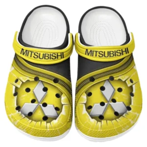 Car Fans Gift Crocs, Clogs All Over Print Gift For Car Owner CAR188032025177 - Yellow