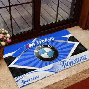 Luxury Car Fans Gift Doormat, Welcome Mat All Over Print For Luxury Car Owner CAR1903052507 - Blue