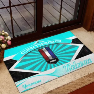 Car Fans Gift Doormat, Welcome Mat All Over Print For Car Owner CAR1903052515 - Cyan