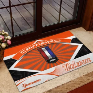Car Fans Gift Doormat, Welcome Mat All Over Print For Car Owner CAR1903052515 - Orange