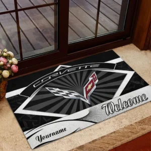 Sport Car Fans Gift Doormat, Welcome Mat All Over Print For Sport Car Owner CAR1903052523 - Black