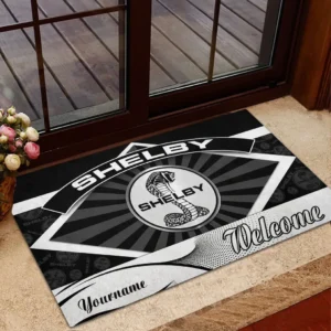 Car Fans Gift Doormat, Welcome Mat All Over Print For Car Owner CAR1903052538 - Black