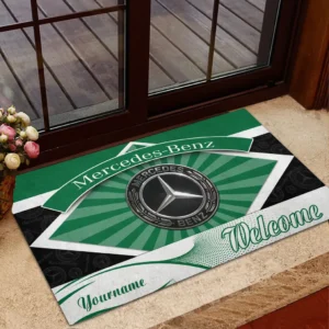 Car Fans Gift Doormat, Welcome Mat All Over Print For Car Owner CAR1903052569 - Green