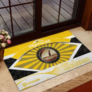 Car Fans Gift Doormat, Welcome Mat All Over Print For Car Owner CAR1903052579 - Yellow