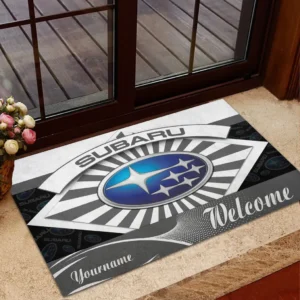 Car Fans Gift Doormat, Welcome Mat All Over Print For Car Owner CAR1903052588 - Grey