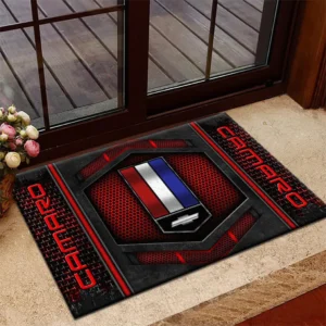 Car Fans Gift Doormat, Welcome Mat All Over Print For Car Lovers CAR194032125252 - Red