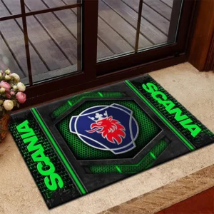 Truck Fans Gift Doormat, Welcome Mat All Over Print For Truck Lovers CAR194032125253 - Green