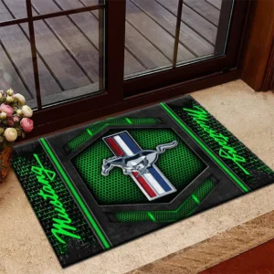 Sport Car Fans Gift Doormat, Welcome Mat All Over Print For Sport Car Lovers CAR194032125264 - Green