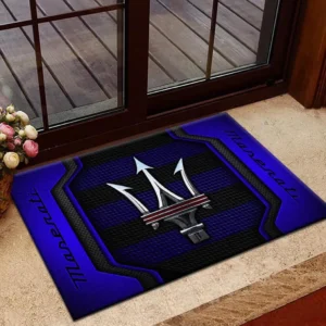 Sports Car Fans Gift Doormat, Welcome Mat All Over Print For Sports Car CAR1970319040 - Blue