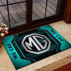 Car Fans Gift Doormat, Welcome Mat All Over Print For Car CAR1970319043 - Cyan