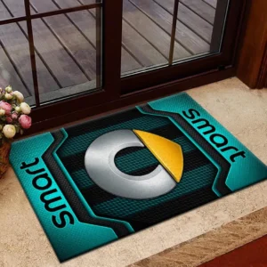 Car Fans Gift Doormat, Welcome Mat All Over Print For Car CAR1970319064 - Cyan