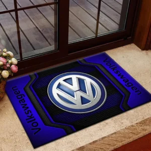 Car Fans Gift Doormat, Welcome Mat All Over Print For Car CAR1970319073 - Blue