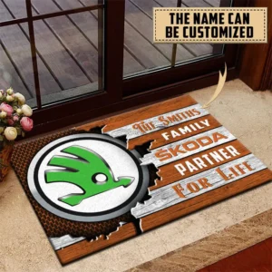 Car Fans Gift Doormat, Welcome Mat All Over Print For Car Enthusiasts CAR199022728 - Orange