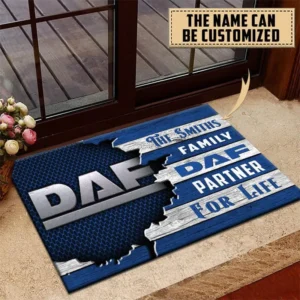 Car Fans Gift Doormat, Welcome Mat All Over Print For Car Enthusiasts CAR199022737 - Blue
