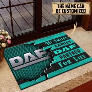 Car Fans Gift Doormat, Welcome Mat All Over Print For Car Enthusiasts CAR199022737 - Cyan