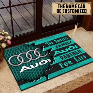 Car Fans Gift Doormat, Welcome Mat All Over Print For Car Enthusiasts CAR199022745 - Cyan