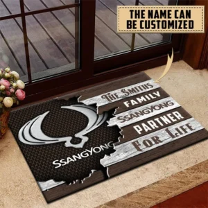 Motorcycle Fans Gift Doormat, Welcome Mat All Over Print For Car Enthusiasts CAR199022750 - Brown