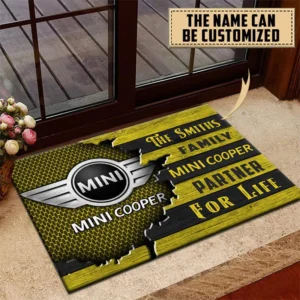 Car Fans Gift Doormat, Welcome Mat All Over Print For Car Enthusiasts CAR199022782 - Yellow