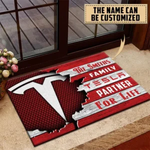 Car Fans Gift Doormat, Welcome Mat All Over Print For Car Enthusiasts CAR199022798 - Red