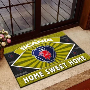 Truck Fans Gift Doormat, Welcome Mat All Over Print For Car Enthusiasts CAR303032934 - Yellow