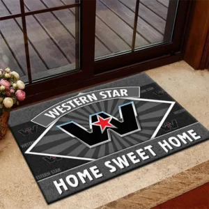 Truck Fans Gift Doormat, Welcome Mat All Over Print For Car Enthusiasts CAR303032939 - Gray