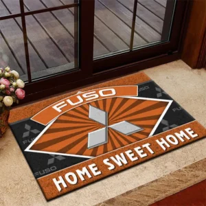 Car Fans Gift Doormat, Welcome Mat All Over Print For Car Enthusiasts CAR303032948 - Orange
