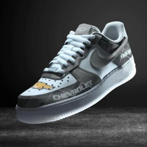 Car Enthusiasts Gift Air Low-Top Sneakers, Nike Sneaker 3D Print For Car Owner - Grey CAR3103202027