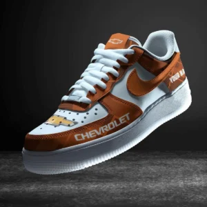 Car Enthusiasts Gift Air Low-Top Sneakers, Nike Sneaker 3D Print For Car Owner - Orange CAR3103202027