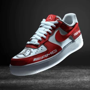Sport Car Enthusiasts Gift Air Low-Top Sneakers, Nike Sneaker 3D Print For Car Owner - Red CAR3103202030