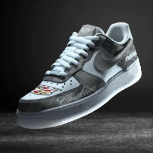 Classic Car Enthusiasts Gift Air Low-Top Sneakers, Nike Sneaker 3D Print For Car Owner - Grey Car103202034