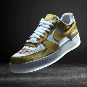 Classic Car Enthusiasts Gift Air Low-Top Sneakers, Nike Sneaker 3D Print For Car Owner - Yellow Car103202034